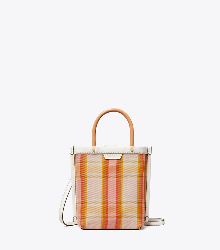 Tory Burch designer crossbody bags Mini Perry Mesh Tote in Canyon Flower front