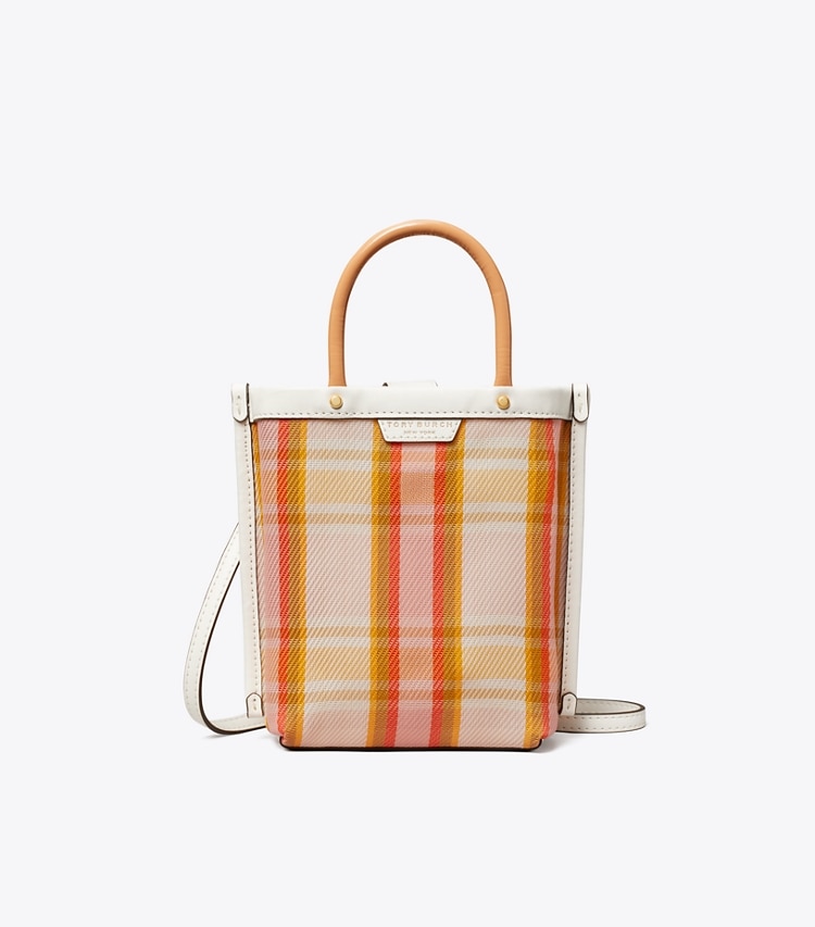 Tory Burch designer crossbody bags Mini Perry Mesh Tote in Canyon Flower front
