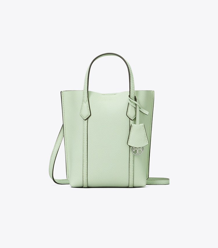 Tory Burch designer crossbody bags Mini Perry Tote in MEADOW MIST front