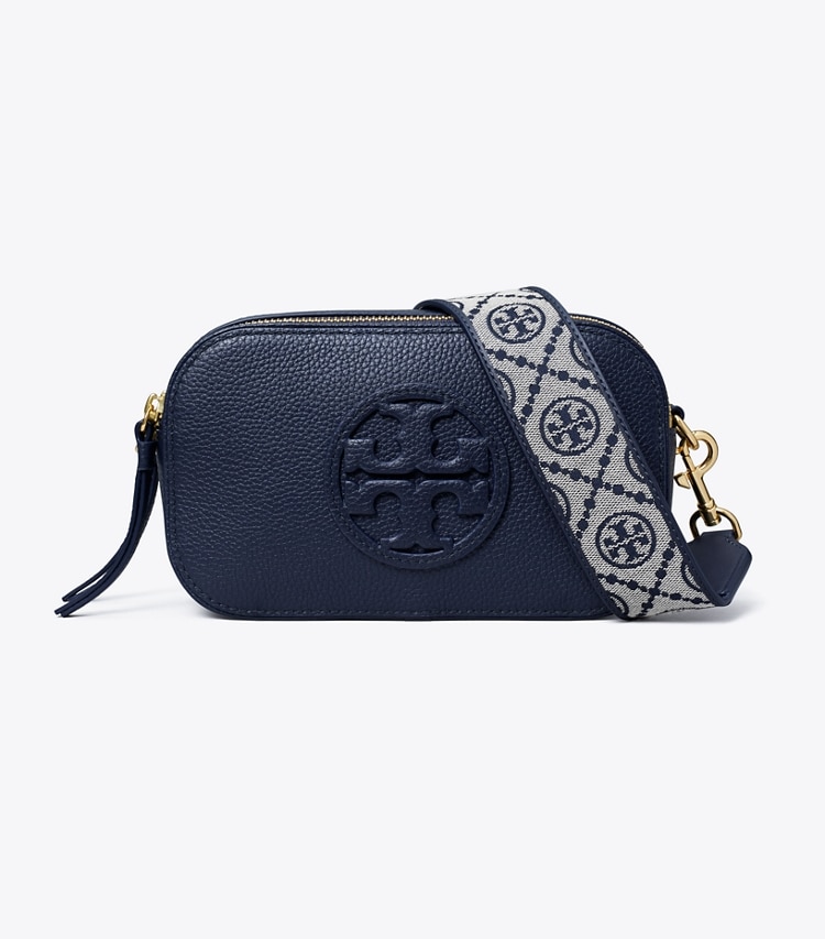 Tory Burch designer sacs à bandoulière Mini sac à bandoulière Miller in Tory Navy front