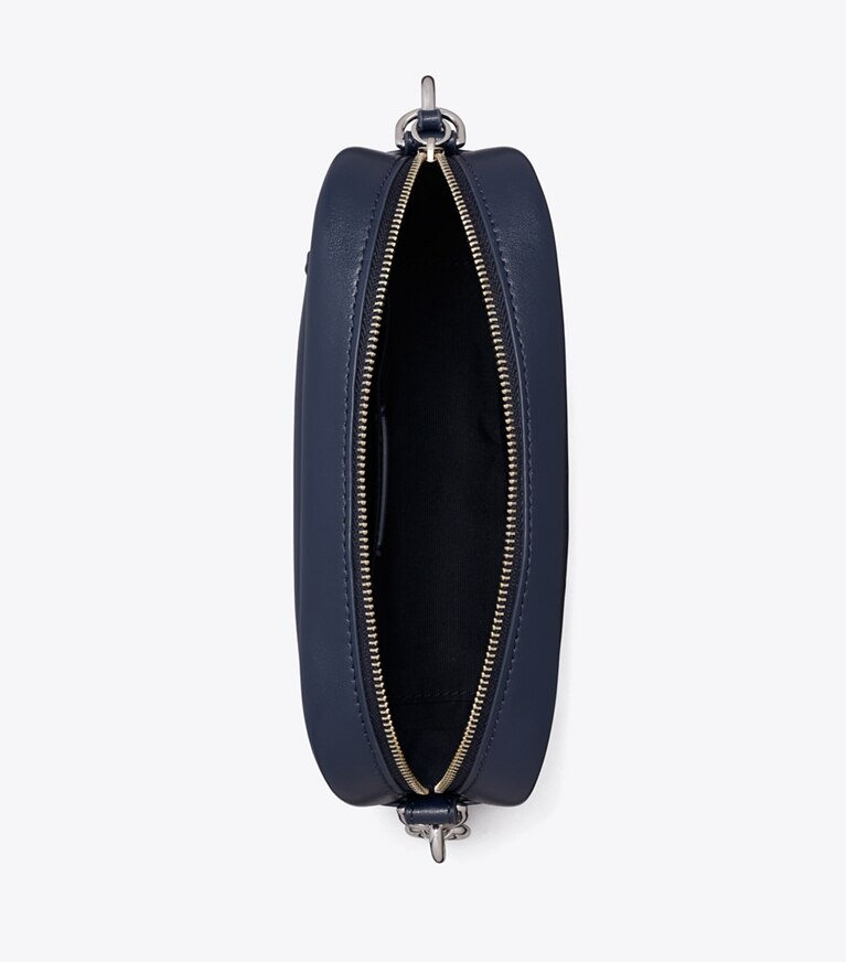 Tory Burch designer sacs à bandoulière Mini sac à bandoulière Miller natuura™ dans NEW NAVY vue du dessus