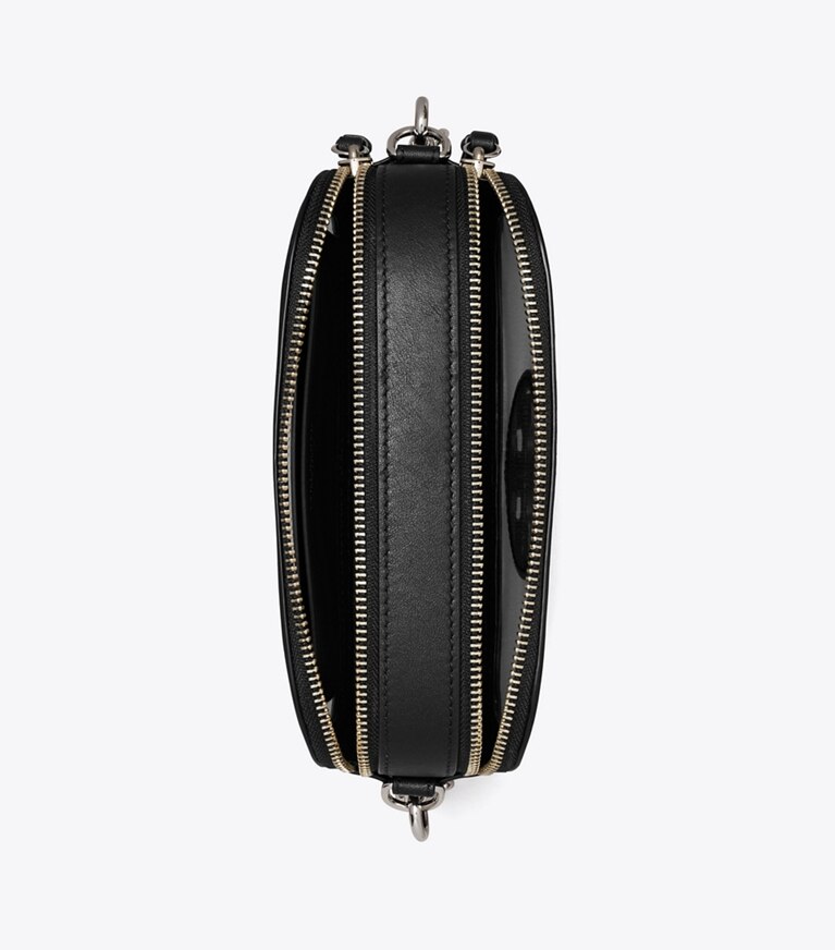 Tory Burch designer sacs à bandoulière Mini sac bandoulière Miller dans Clear vue du dessus