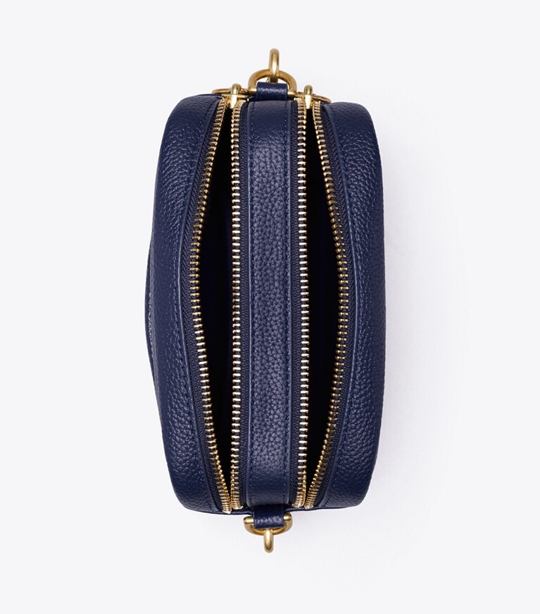 Tory Burch designer sacs à bandoulière Mini sac bombé Perry in Royal Navy dessus