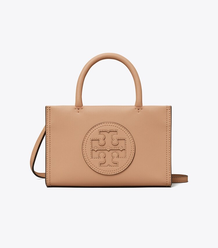 Tory Burch designer sacs à bandoulière Mini sac fourre-tout Ella Bio dans Light Sand de face