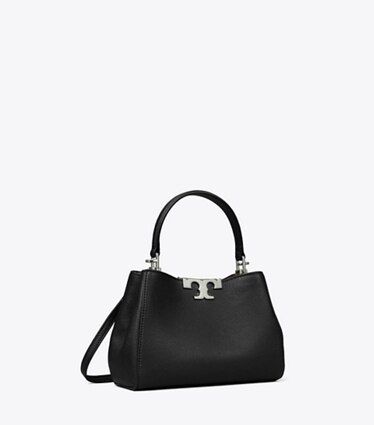 Tory Burch designer sacs à bandoulière Mini sac souple Eleanor dans Black angle