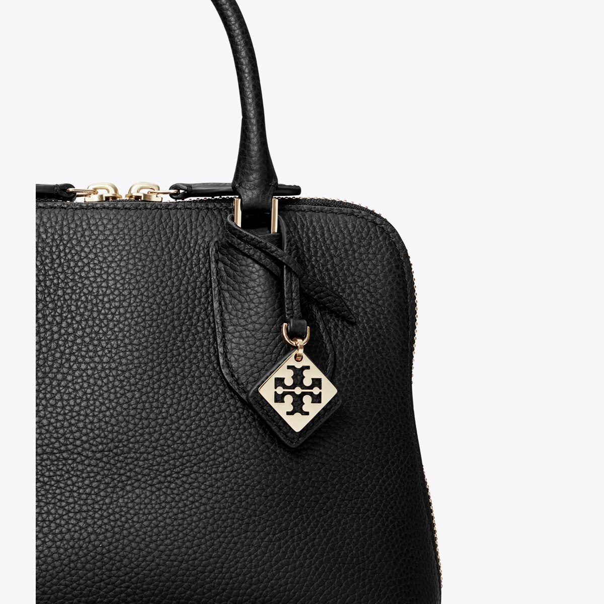 Tory Burch Black Nylon Swing top Pack Messenger Bag Crossbody 88365 $248