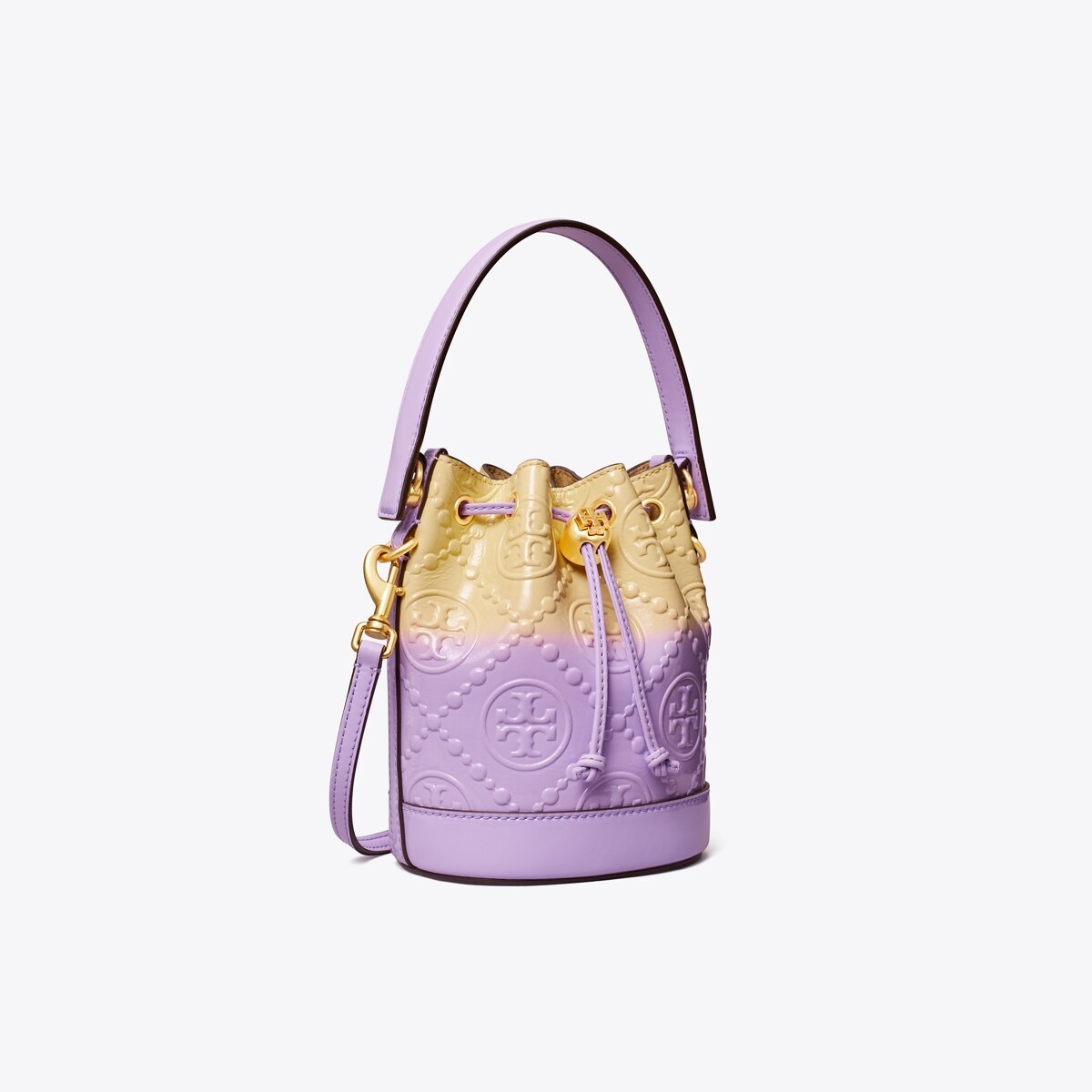 Mini T Monogram Dip-Dye Bucket Bag: Women's Designer Crossbody Bags ...