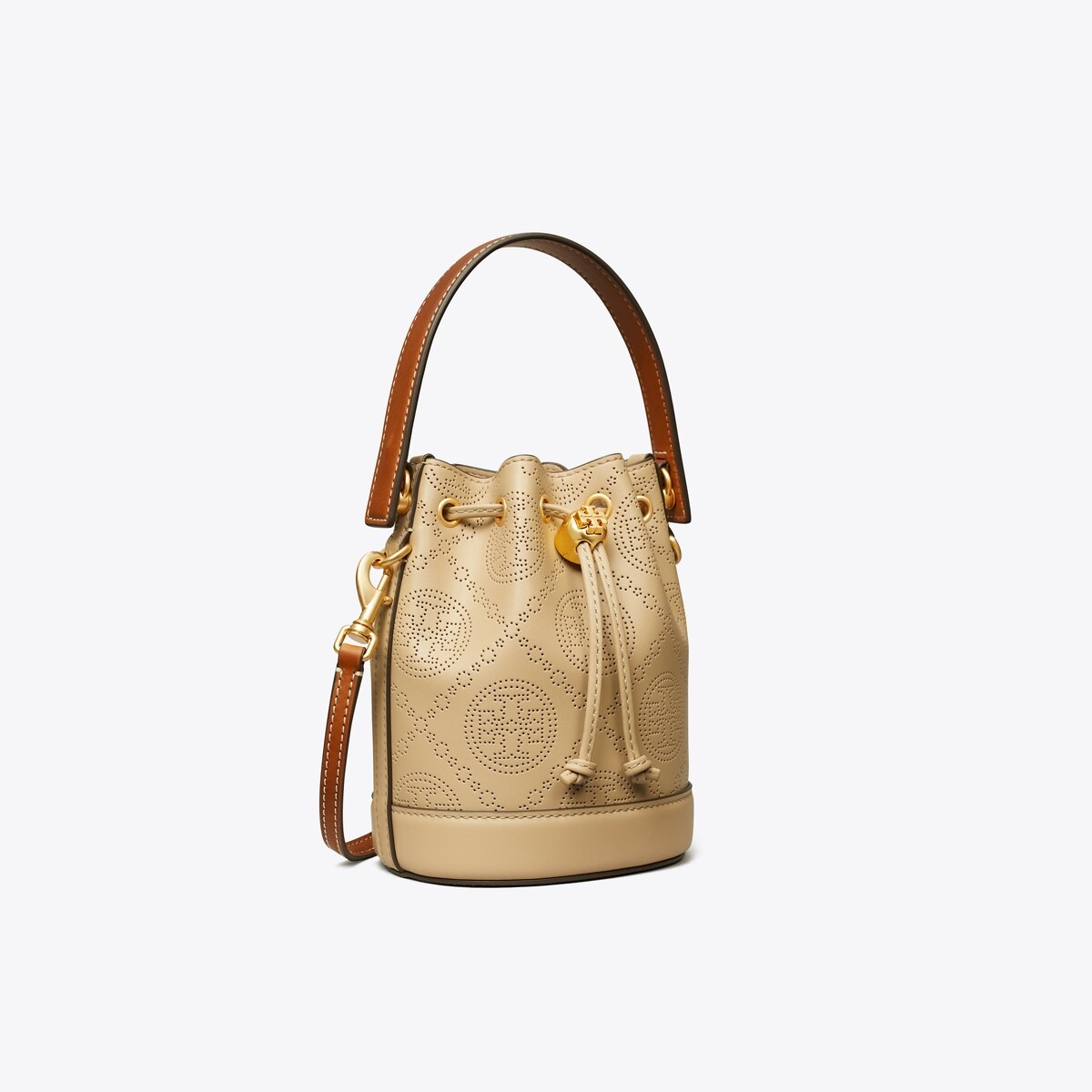 Mini T Monogram Bucket Bag: Women's Designer Crossbody Bags