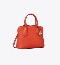 ★Tory Burch★T Monogram Raffia Mini Swing Bag Mini T Monogram Raffia Swing Satchel: Women's Designer