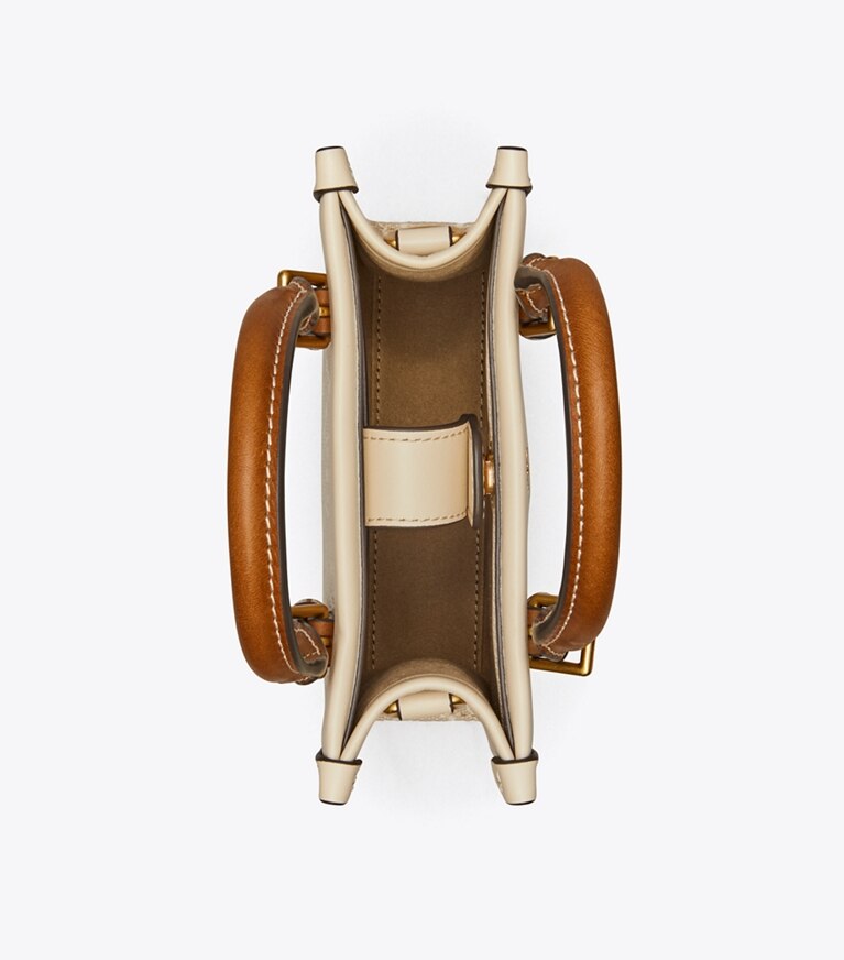 ミニバケットバッグTory Burch ミニT モノグラム　バッグ　【新品未使用】