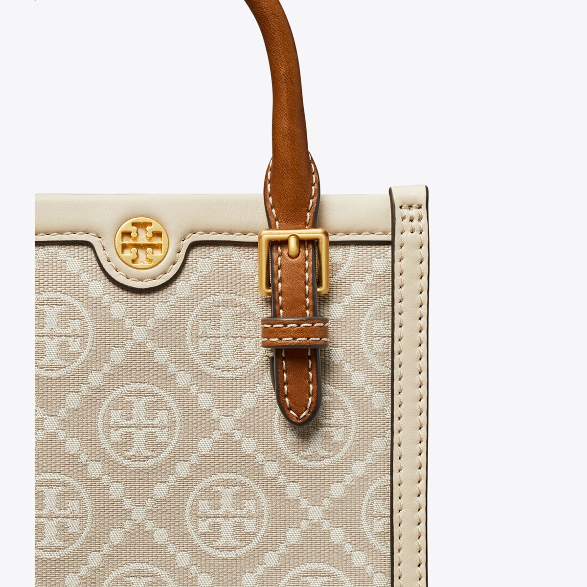 Tory burch canvas mini tote sale