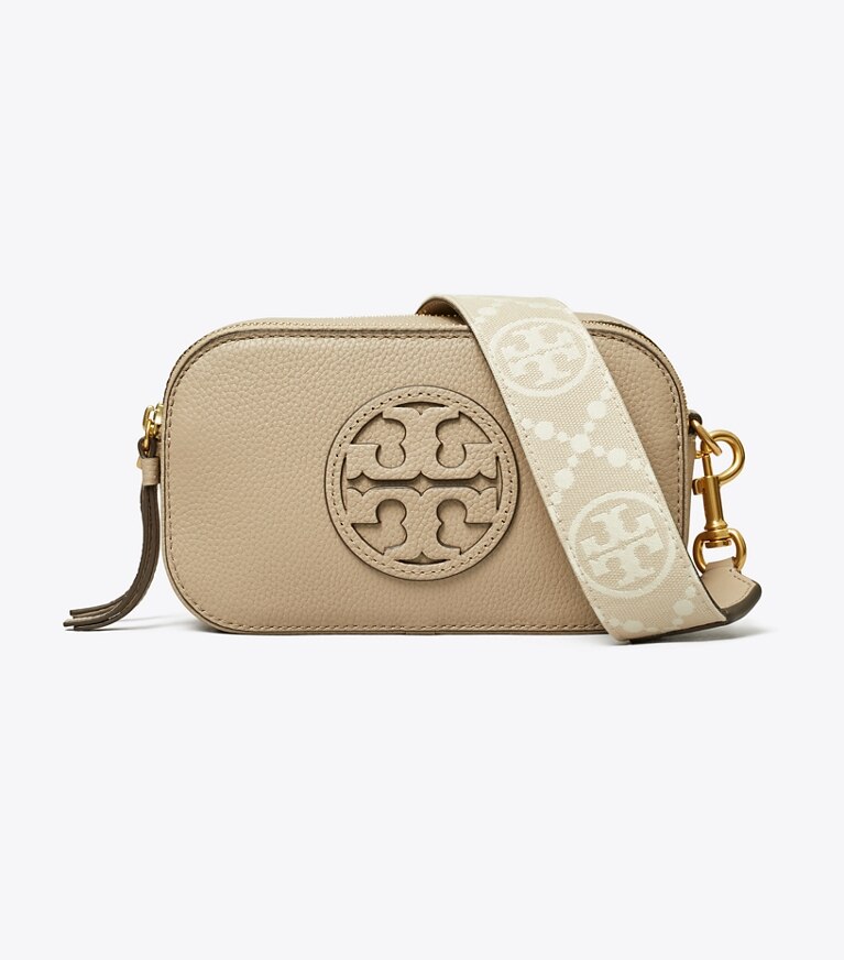 Tory Burch diseñador bolsos bandolera Minibolso bandolera Miller en Fresh Clay frontal