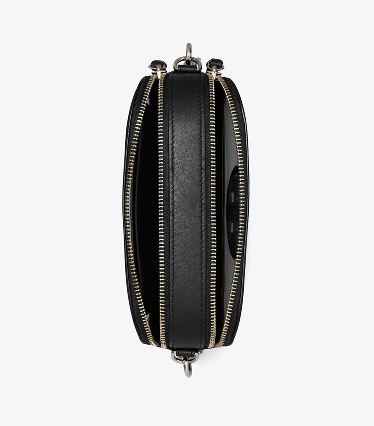 Tory Burch diseñador bolsos bandolera Minibolso bandolera Miller en Clear vista superior