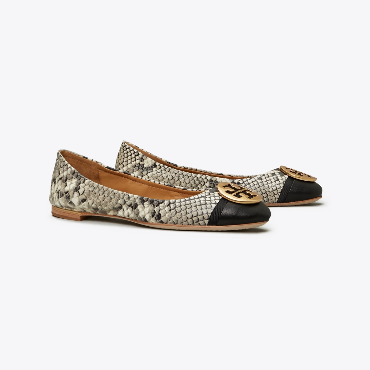 tory burch minnie cap toe flat