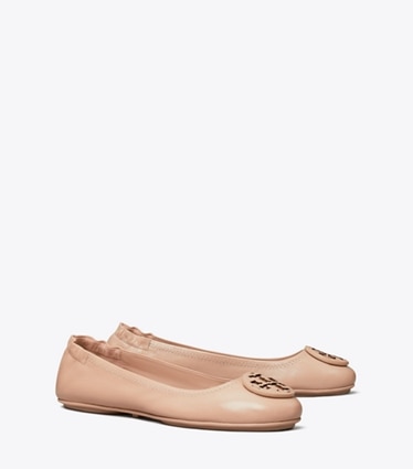 TORY BURCH fascia flats pink selling snakeskin 8.5