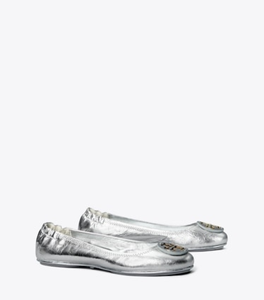 Minnie Travel Ballet Flats: Designer Foldable Shoes | Tory Burch