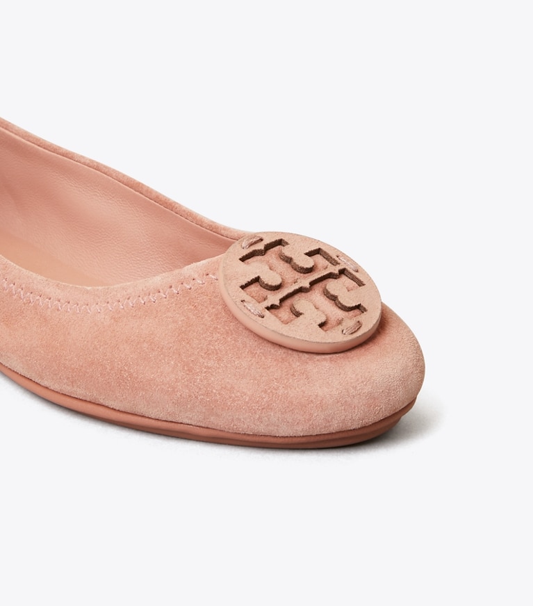 Tory Burch designer flats Minnie Travel Ballet in Malva angle