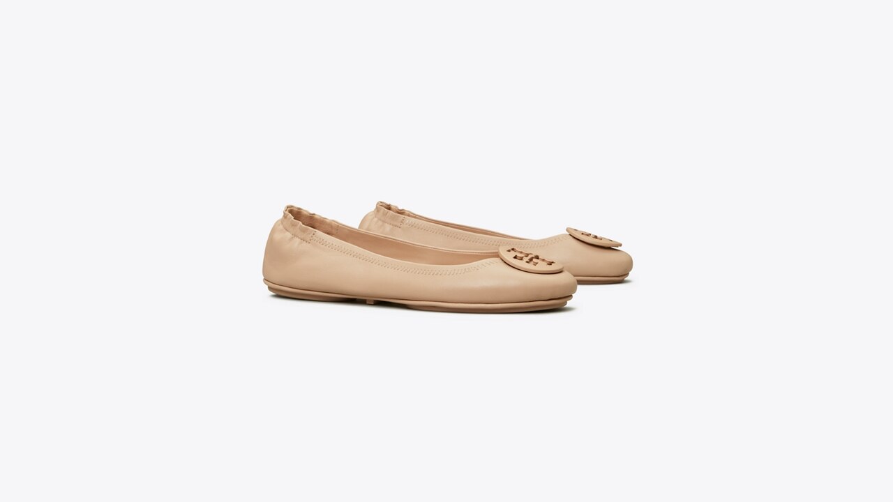 Tory burch minnie travel cheap ballet flat goan sand