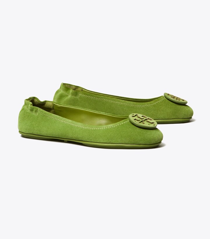 tory burch minnie suede flats