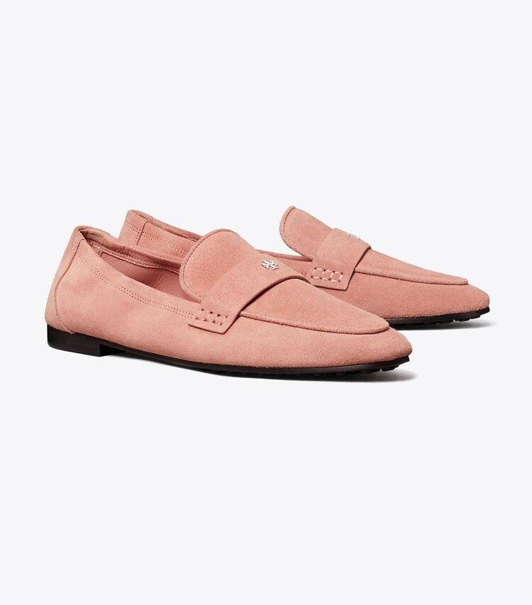 Tory Burch diseñador zapatos planos Mocasín tipo ballerinas en DRIED ROSE ángulo