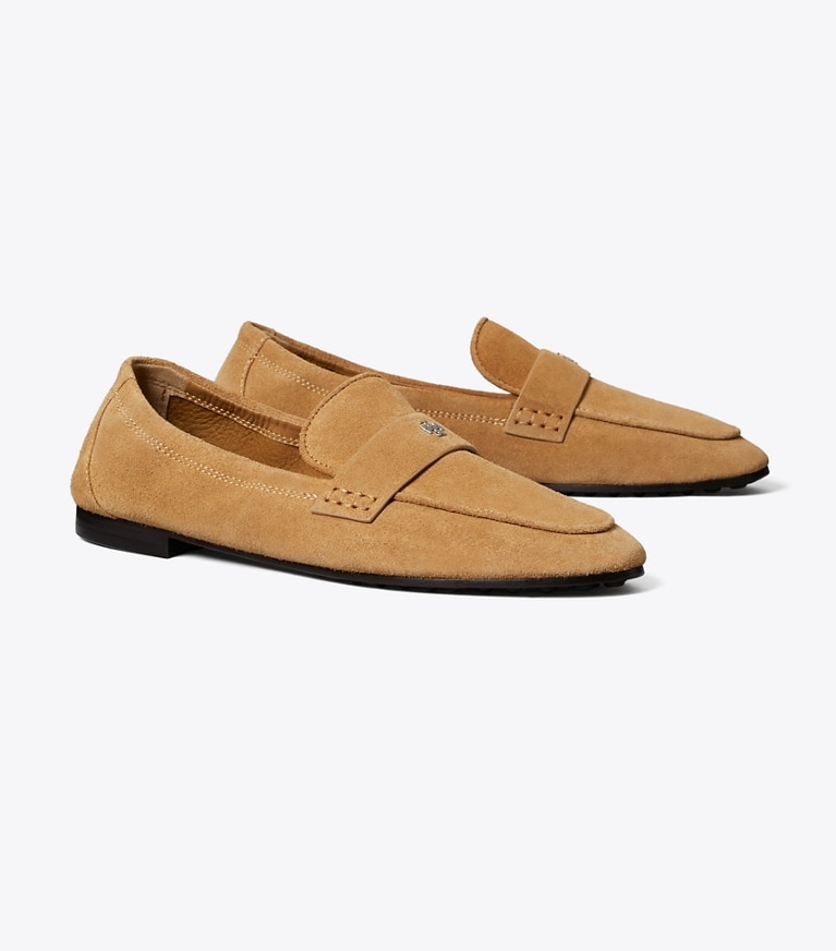 Tory Burch diseñador zapatos planos Mocasines ballerinas en AMBER GRAIN ángulo