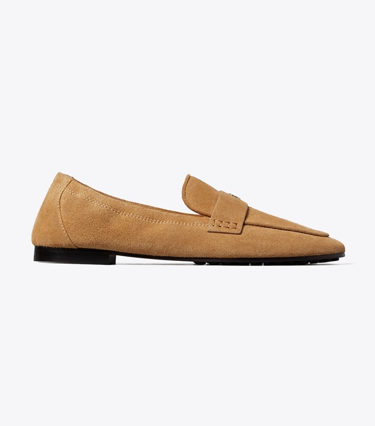 Tory Burch diseñador zapatos planos Mocasines ballerinas en AMBER GRAIN lateral