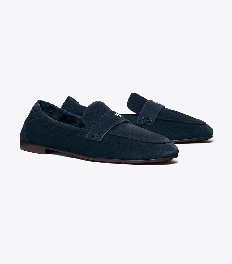 Tory Burch designer mocassins Mocassin ballerine dans NEW NAVY angle