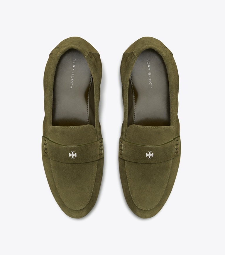 Tory Burch designer mocassins Mocassin ballerine dans ANETO vue du dessus