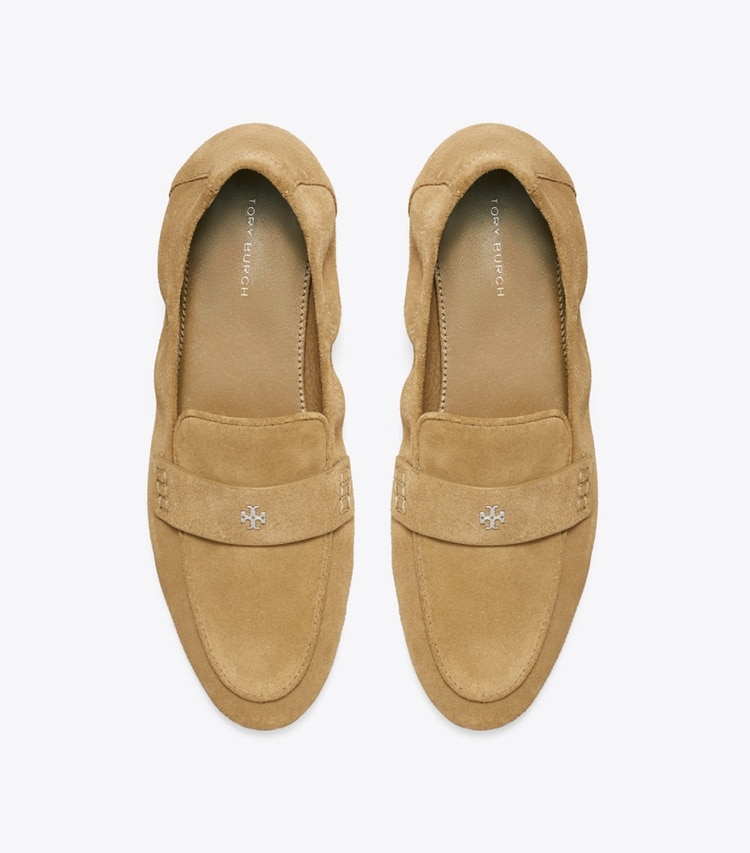 Tory Burch designer mocassins Mocassin ballerine dans RIVER ROCK vue du dessus