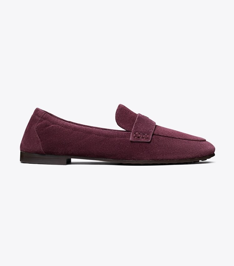Tory Burch designer mocassins Mocassin ballerine dans PLUM de côté
