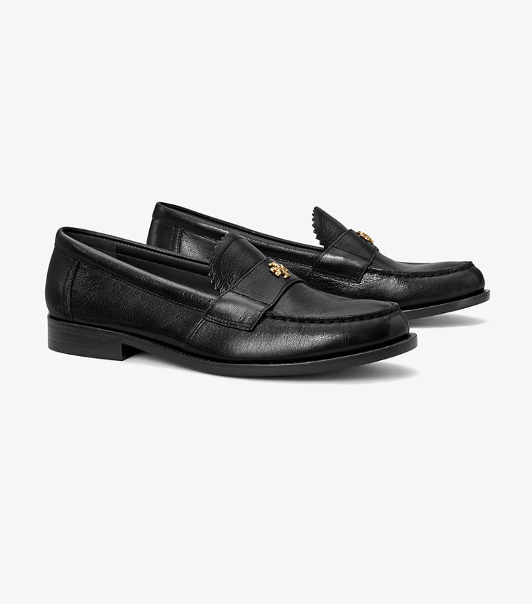 Tory Burch designer mocassins Mocassin classique dans PERFECT BLACK angle