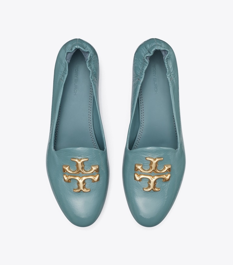 Tory Burch designer mocassins Mocassin Eleanor dans New Arctic vue du dessus