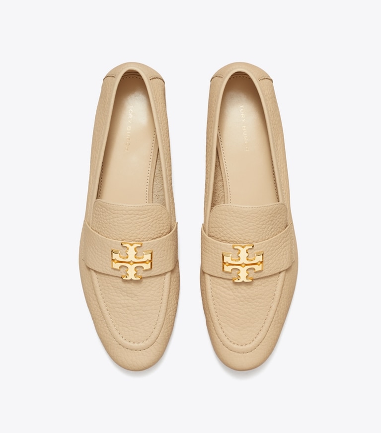 Tory Burch designer mocassins Mocassin Eleanor dans SAND STONE vue du dessus