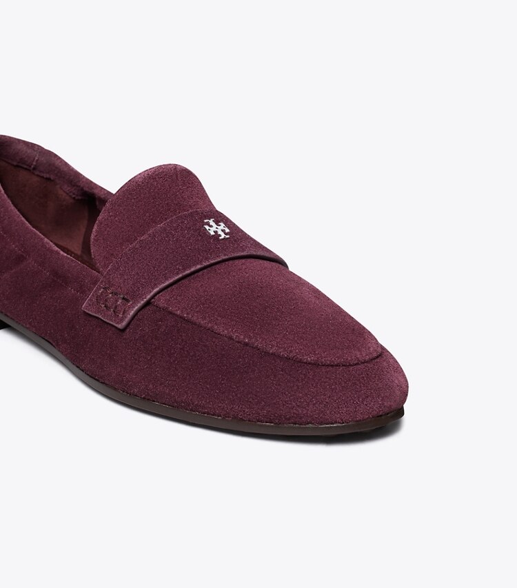 Tory Burch designer mocassini Mocassino ballerina in PLUM dettaglio