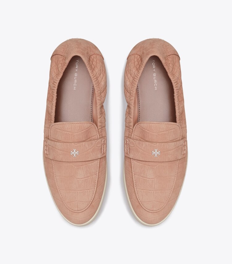 Tory Burch designer mocassini Mocassino ballerina sportivo in MALVA superiore