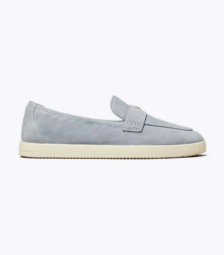 Tory Burch designer mocassini Mocassino ballerina sportivo in ARIA BLUE angle