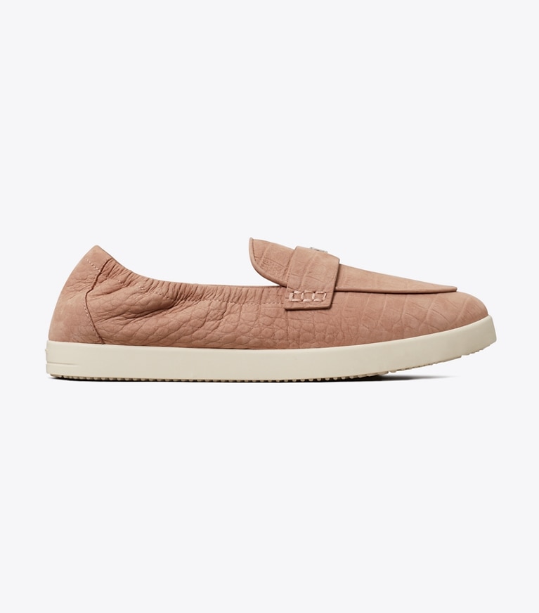 Tory Burch designer mocassini Mocassino ballerina sportivo in MALVA side