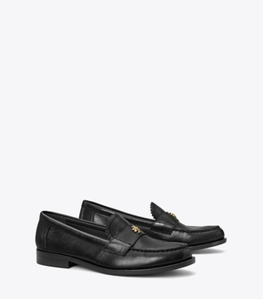 Tory Burch designer mocassini Mocassino Classico in PERFECT BLACK angle
