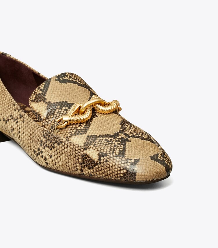 Tory Burch designer mocassini Mocassino Jessa in DESERT DUSK dettaglio