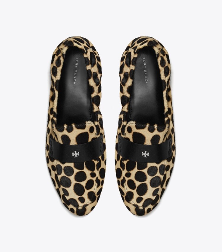 Tory Burch designer mocassins Mocassins ballerines in TRENCH / PERFECT BLACK dessus