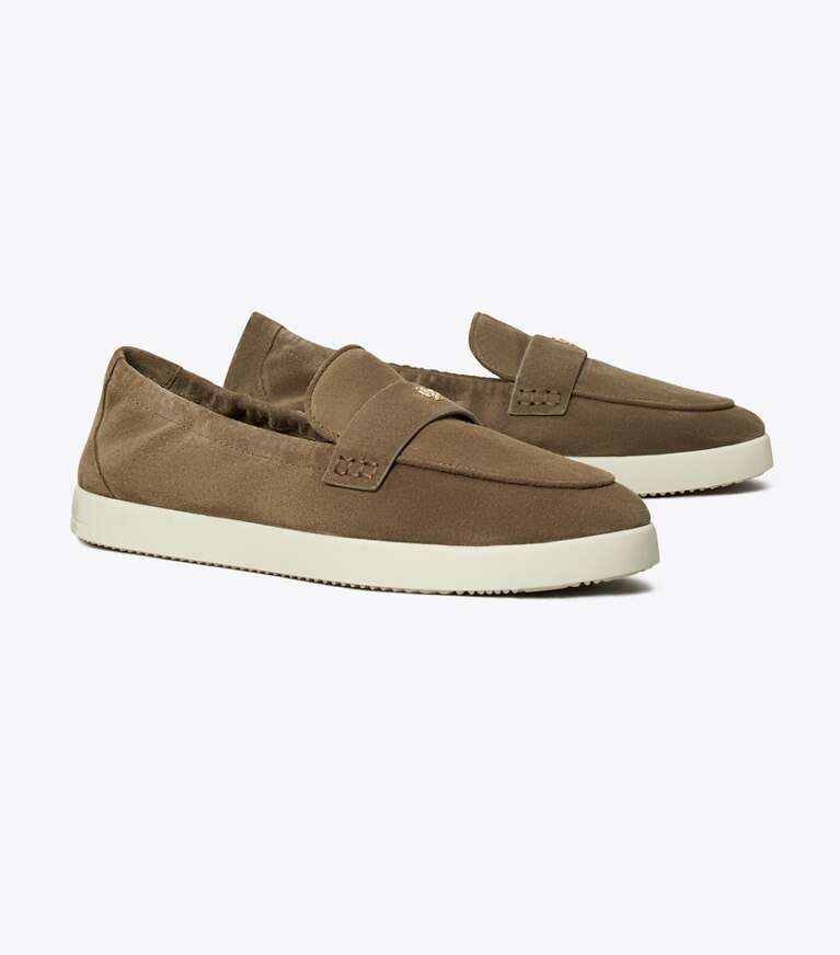Tory Burch designer mocassins Mocassins ballerines Sport in TOASTED SESAME angle