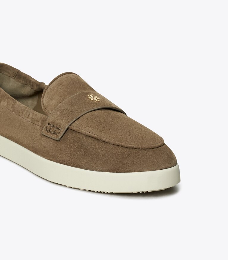 Tory Burch designer mocassins Mocassins ballerines Sport in TOASTED SESAME angle