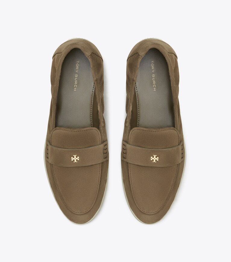 Tory Burch designer mocassins Mocassins ballerines Sport in TOASTED SESAME angle