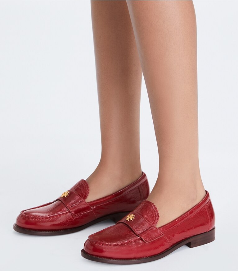 Tory Burch designer mocassins Mocassins classiques dans CRIMSON RED supplémentaire sur le modèle