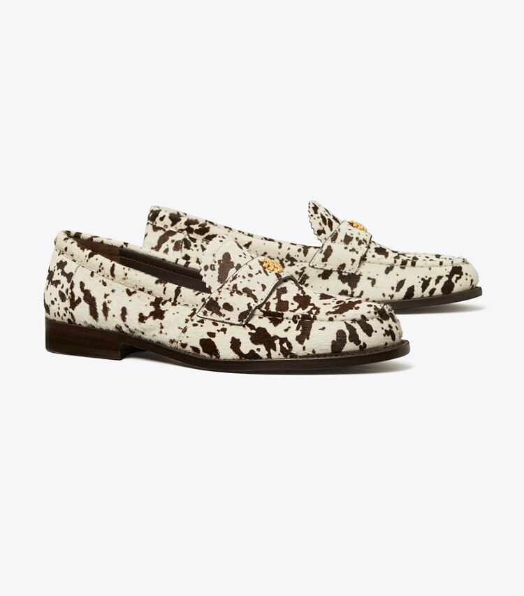Tory Burch designer mocassins Mocassins classiques in COW PRINT angle