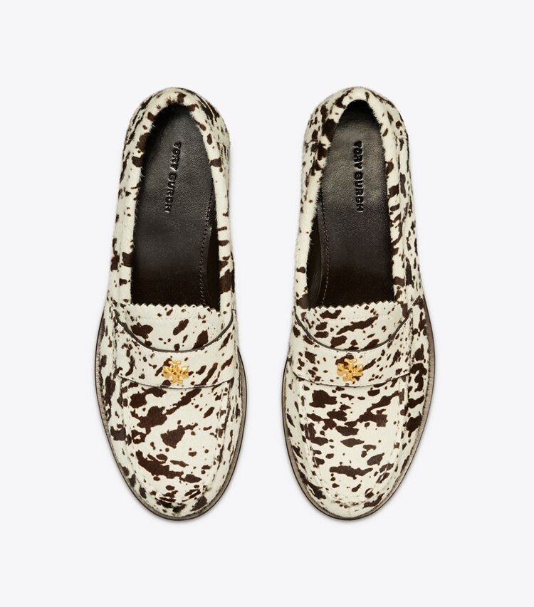 Tory Burch designer mocassins Mocassins classiques in COW PRINT dessus