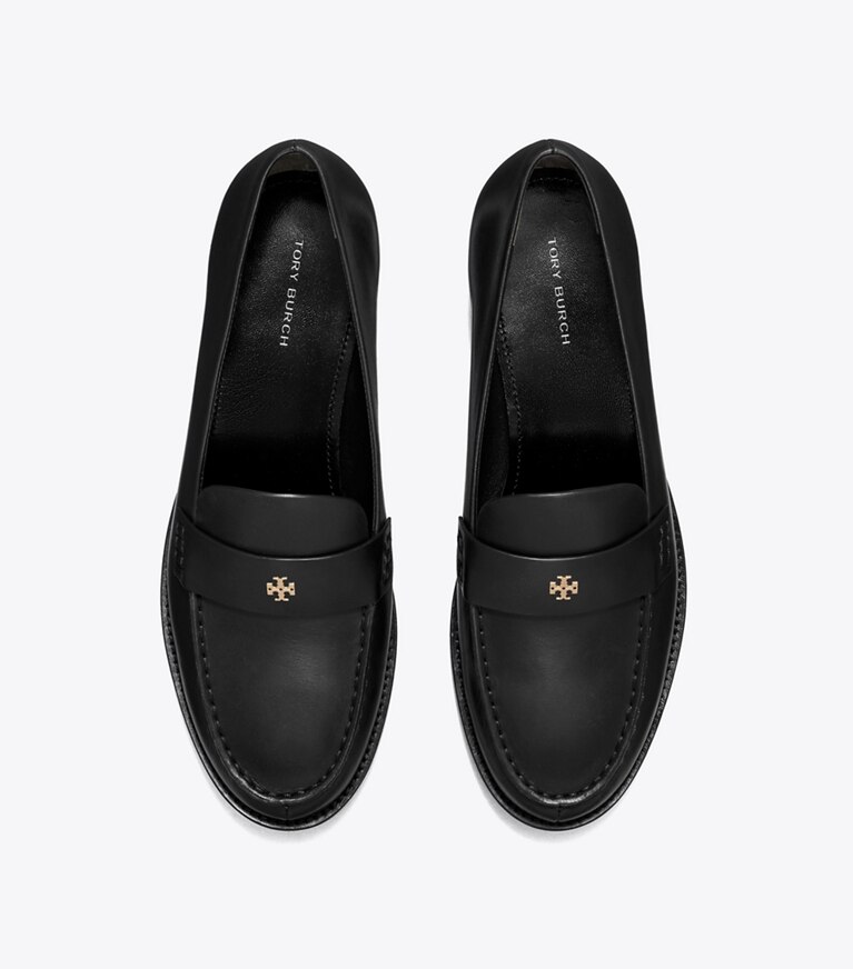 Tory Burch designer mocassins Mocassins classiques dans PERFECT BLACK vue du dessus