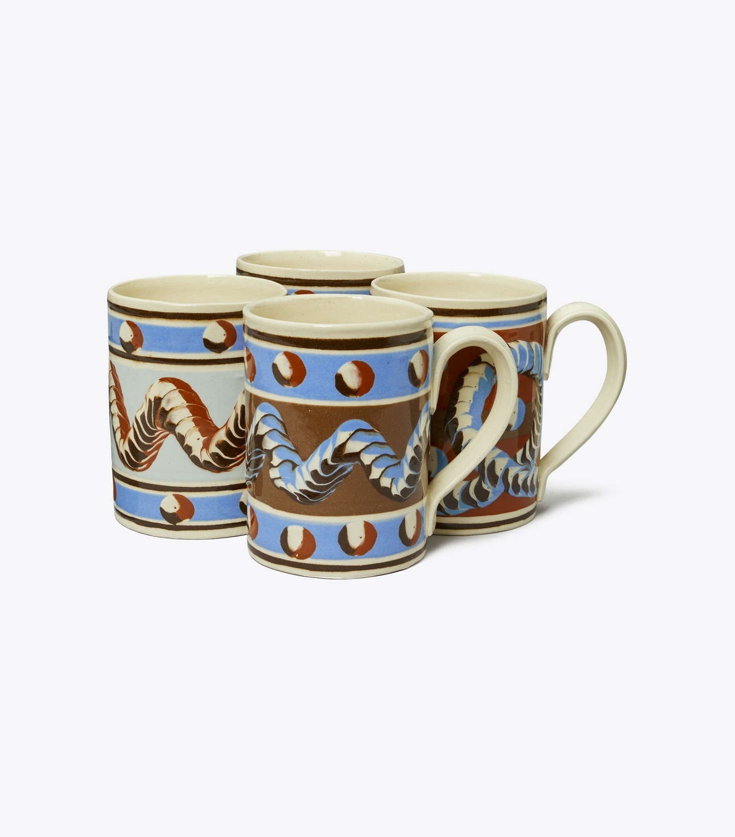 Mochaware Mug, Set of 4