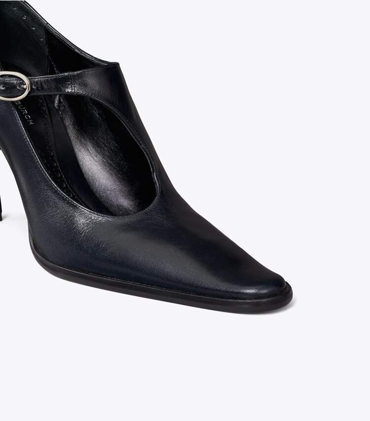 Tory Burch designer escarpins Monk Strap à talon torsadé dans WATERS détails