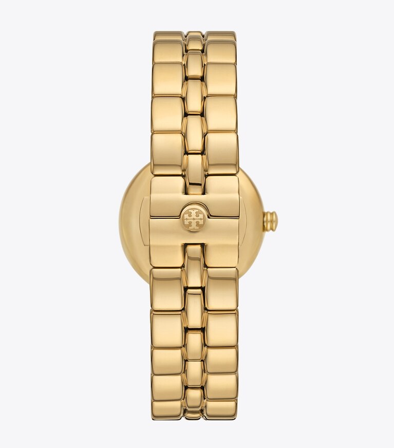 Tory Burch designer montres bracelet Montre Kira in IVORY/GOLD front